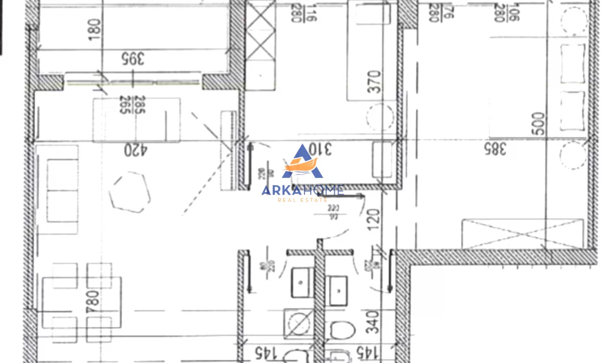 Appartamento in vendita a Tirana 2+1, Vuoto