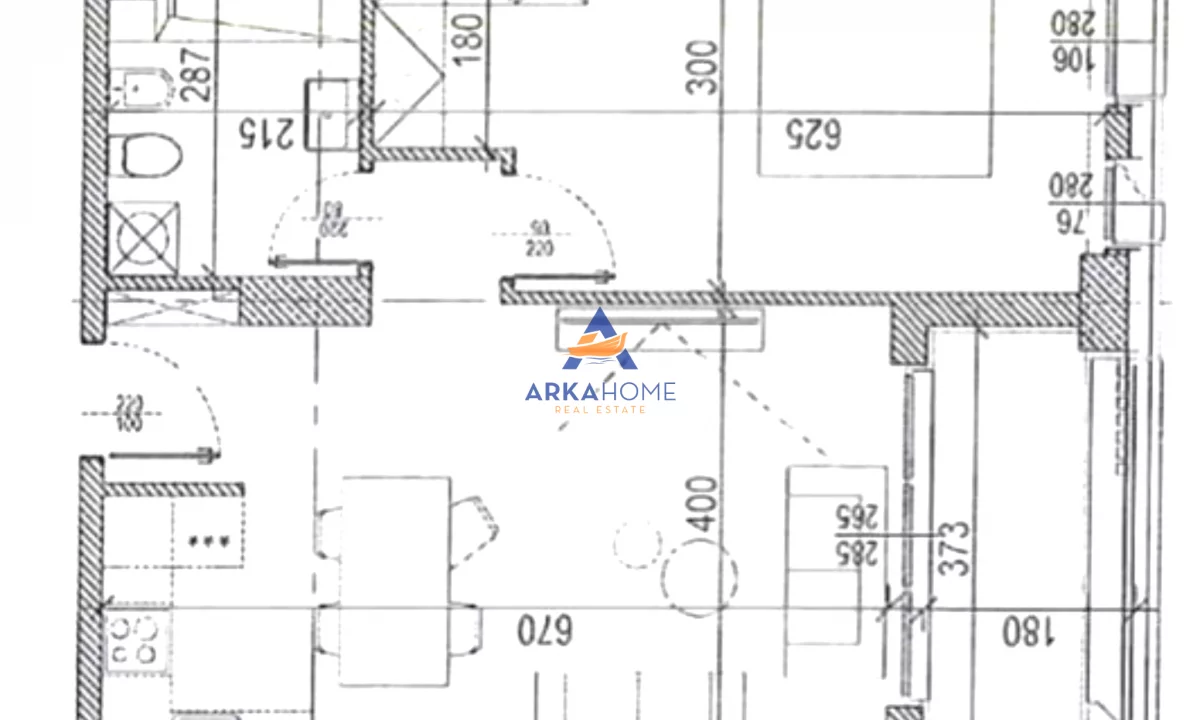 Appartamento in vendita a Tirana 1+1, Vuoto