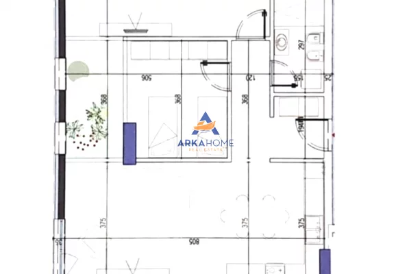 Appartamento in vendita a Tirana 2+1, Vuoto