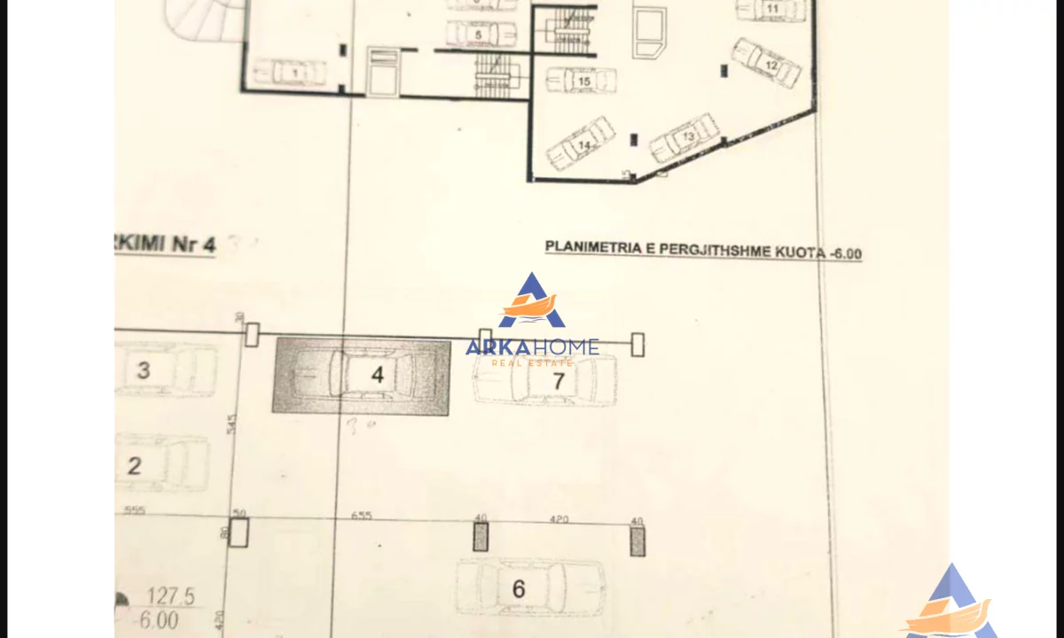 SHITET GARAZH 37.22M2 "KODRA E DIELLIT" 25000 EURO