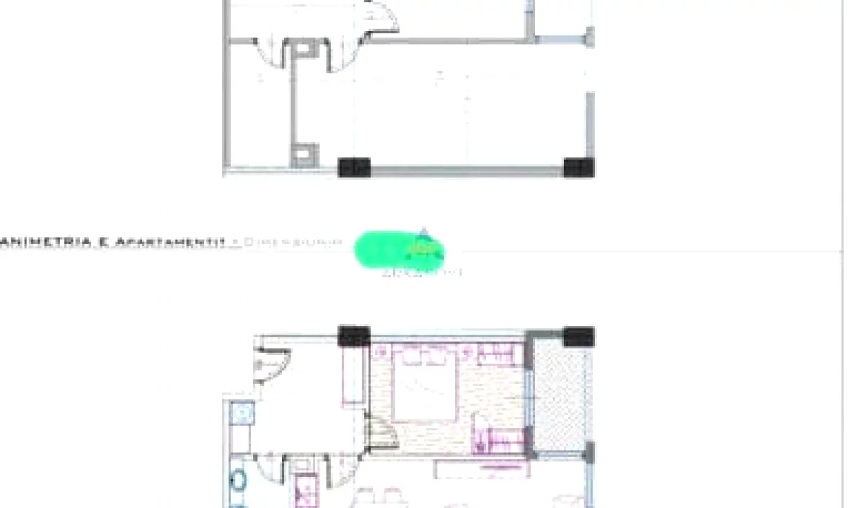 Appartamento in vendita a Tirana 1+1, Vuoto