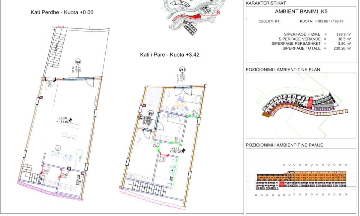Appartamento in vendita a Tirana 3+1, Vuoto