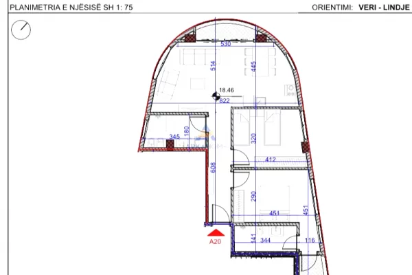 Shtepi ne shitje 2+1 ne Tirane - 277,940 Euro