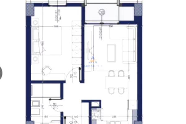 Shtepi ne shitje 1+1 ne Tirane - 73,600 Euro