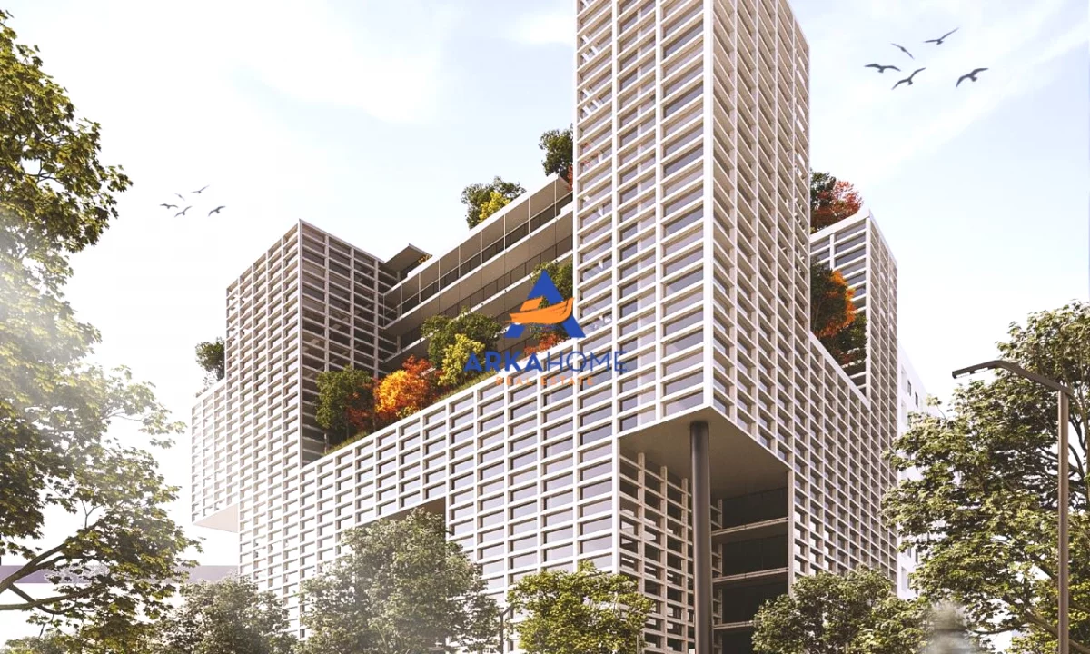 Shtepi ne shitje Apartament ne Tirane, 1+1, Mobilimi Bosh, pa mobiluar, Pagesa 110,000  Euro.