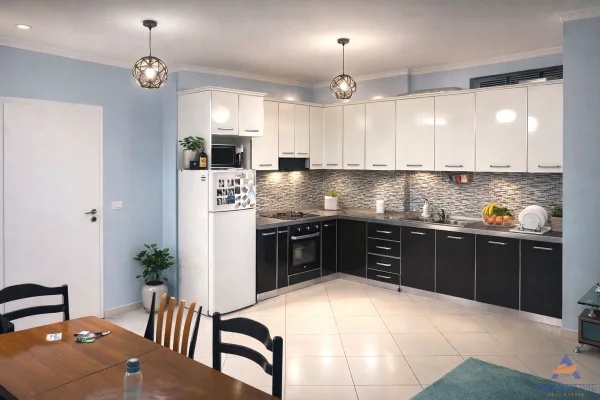 Shtepi ne shitje Apartament ne Tirane, 2+1, Mobilimi E mobiluar, Pagesa 175,000  Euro.