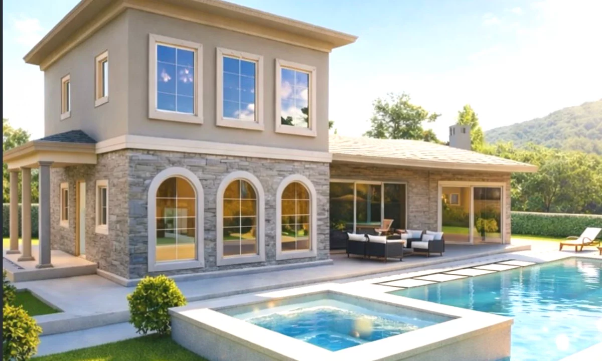 Shtepi ne shitje Vila Luksoze ne Tirane, 4+1, Mobilimi Bosh, pa mobiluar, Pagesa 750,000  Euro.