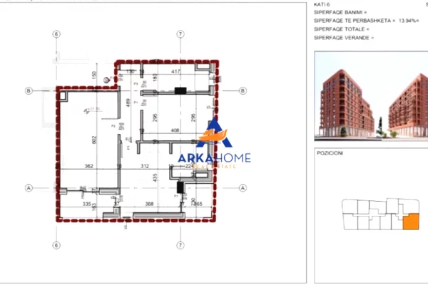 Shtepi ne shitje 2+1 ne Tirane - 237,760 Euro
