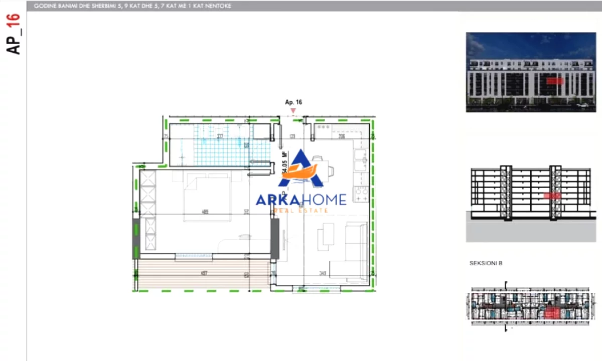 Shtepi ne shitje Apartament ne Tirane, 2+1, Mobilimi Bosh, pa mobiluar, Pagesa 88,500  Euro.