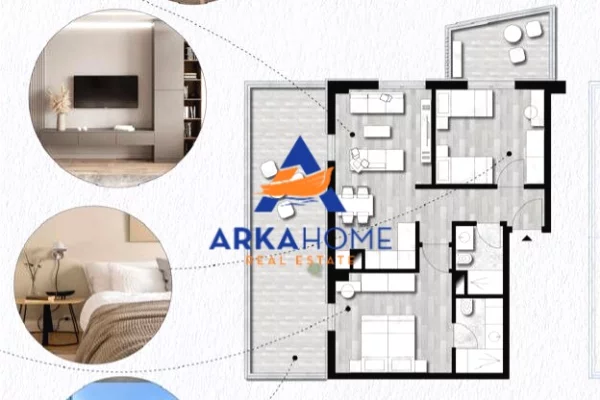 Shtepi ne shitje 2+1 ne Tirane - 214,985 Euro