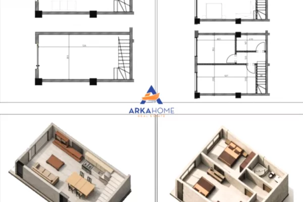 Shtepi ne shitje Apartament ne Durres, 2+1, Mobilimi Bosh, pa mobiluar, Pagesa 150,700  Euro.