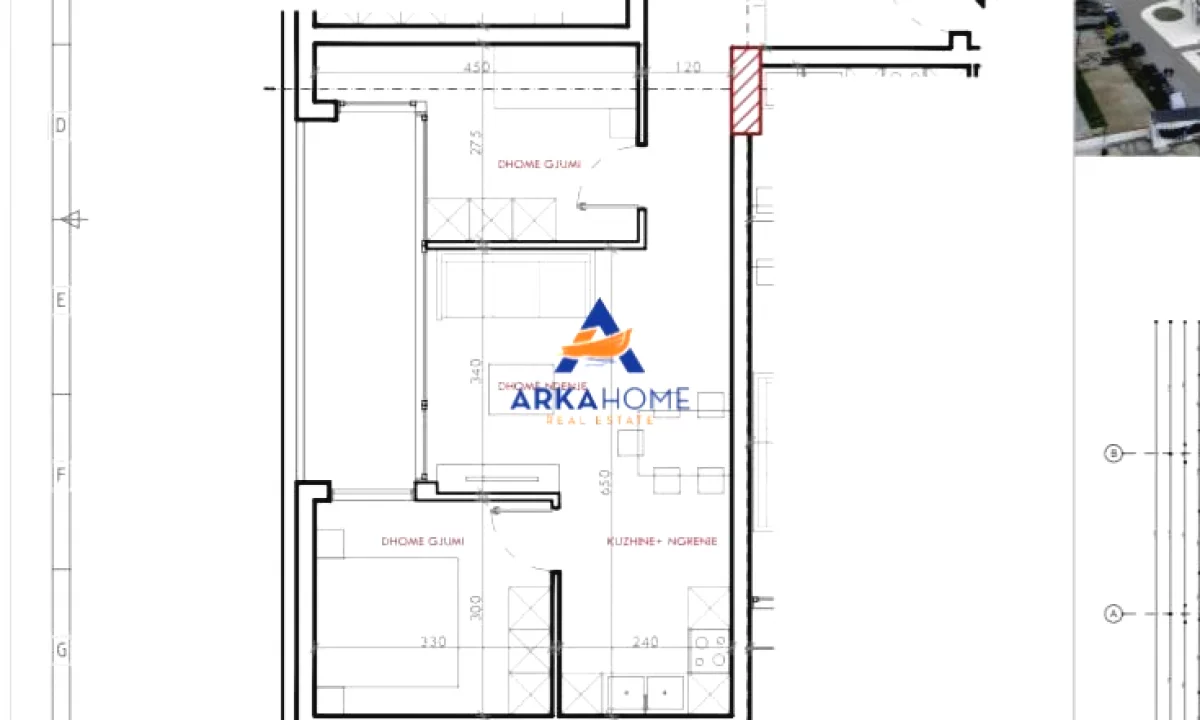 Shtepi ne shitje Apartament ne Tirane, 2+1, Mobilimi Bosh, pa mobiluar, Pagesa 105,600  Euro.