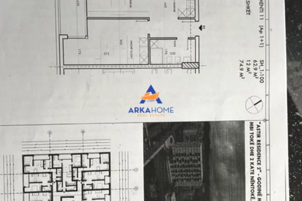 SHITET APARTAMENT 1+1 