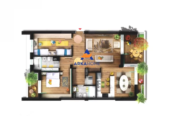 Shtepi ne shitje 2+1 ne Tirane - 11 Euro