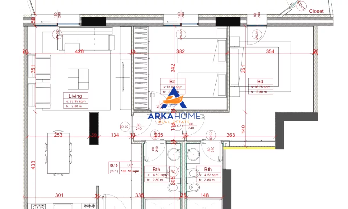 JEPET ZYRE ME QERA 127M2 "RRUGA E KOSOVAREVE" 1500 EURO