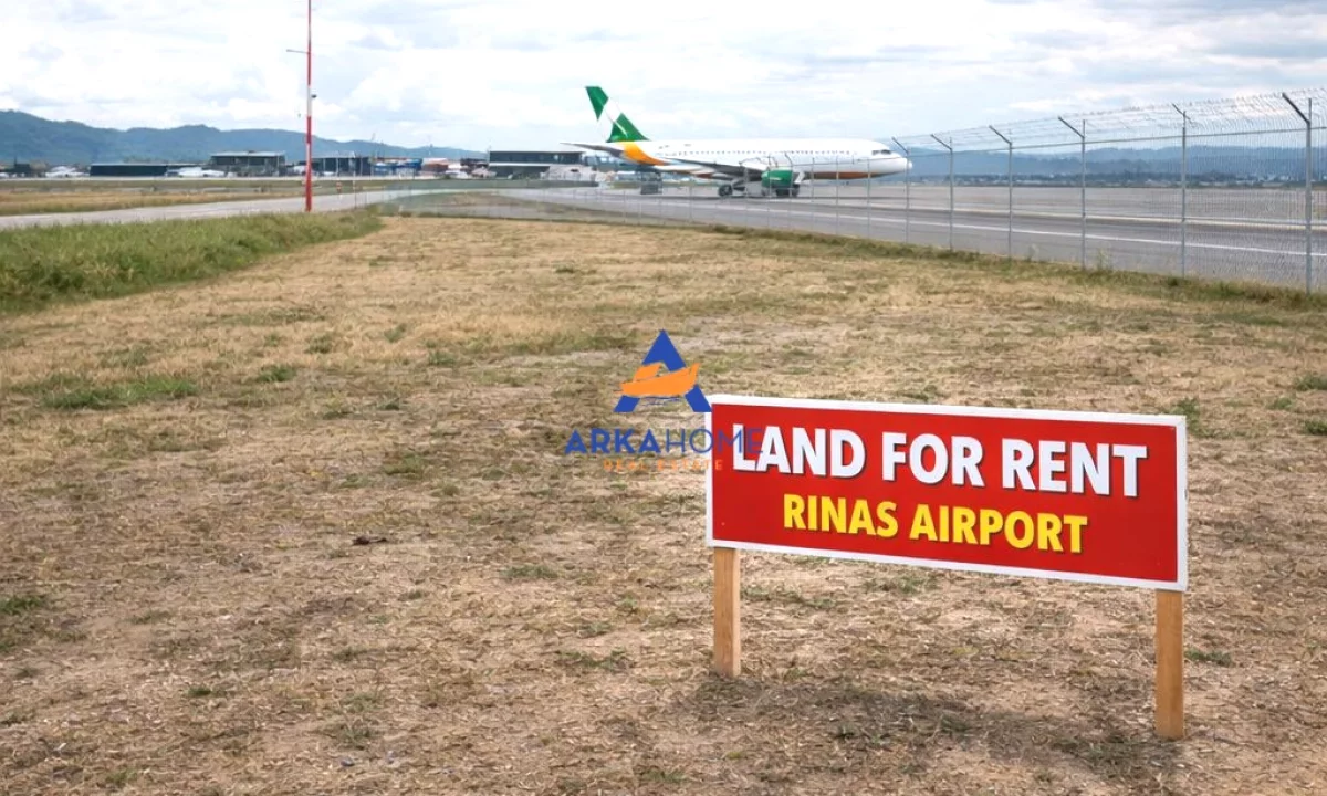 JEPET ME QERA 5000M2 TOKE "PRANE AEROPORTIT TE RINASIT" 4000 EURO