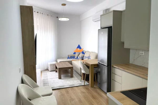 Shtepi me qera Apartament ne Tirane, 1+1, Mobilimi E mobiluar, Pagesa 450  Euro.