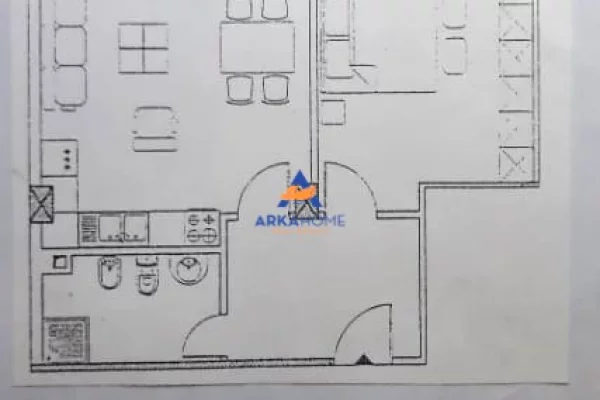 SHITET APARTAMENT 1+1+BALLKON "PRANE TREGUT TE MEDRESES , RRUGA 5 MAJ" 12000000 LEKE