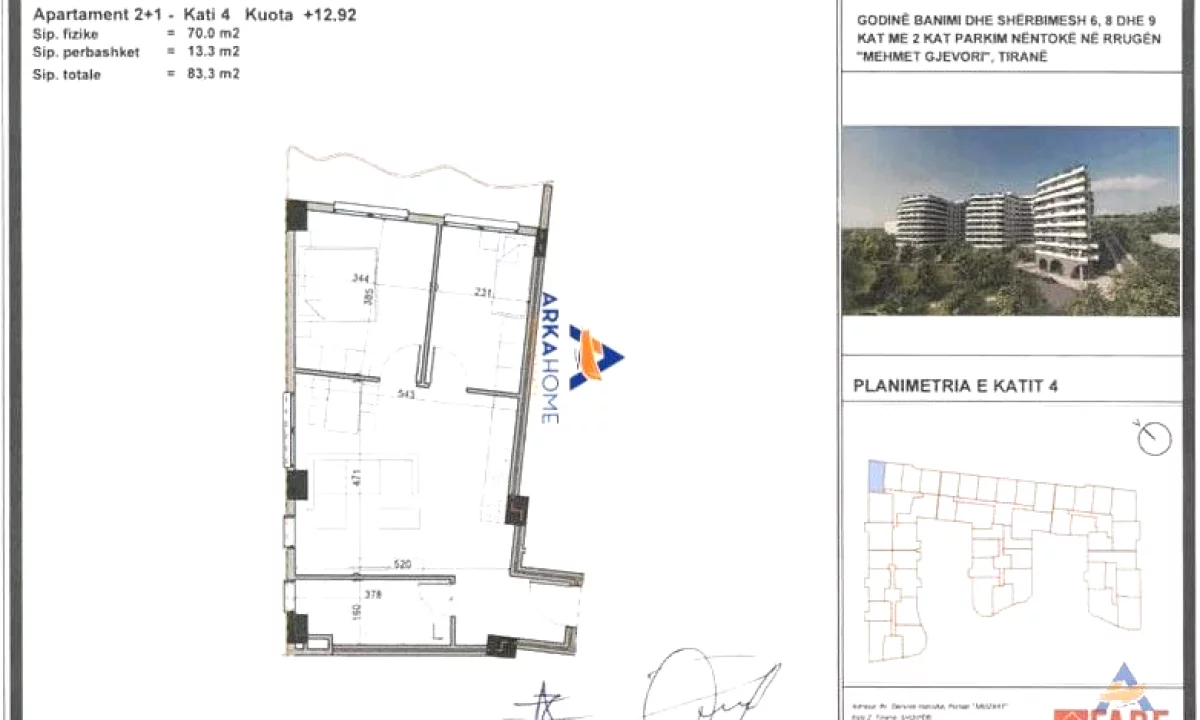 Shtepi ne shitje Apartament ne Tirane, 2+1, Mobilimi E mobiluar, Pagesa 98,000  Euro.