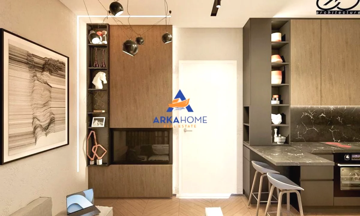 Shtepi ne shitje Apartament ne Tirane, Garsoniere, Mobilimi Bosh, pa mobiluar, Pagesa 75,000  Euro.