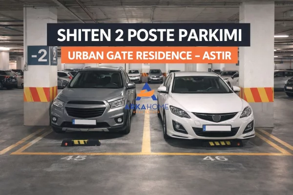 SHITEN POSTE PARKIMI 20M2 "URBAN GATE RESIDENCE, ASTIR" 15.000.000 LEKE
