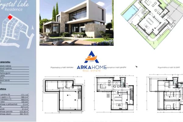 Shtepi ne shitje 3+1 ne Tirane - 1,502,428 Euro