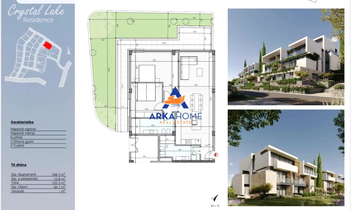 Shtepi ne shitje Apartament ne Tirane, 2+1, Mobilimi Bosh, pa mobiluar, Pagesa 300,900  Euro.