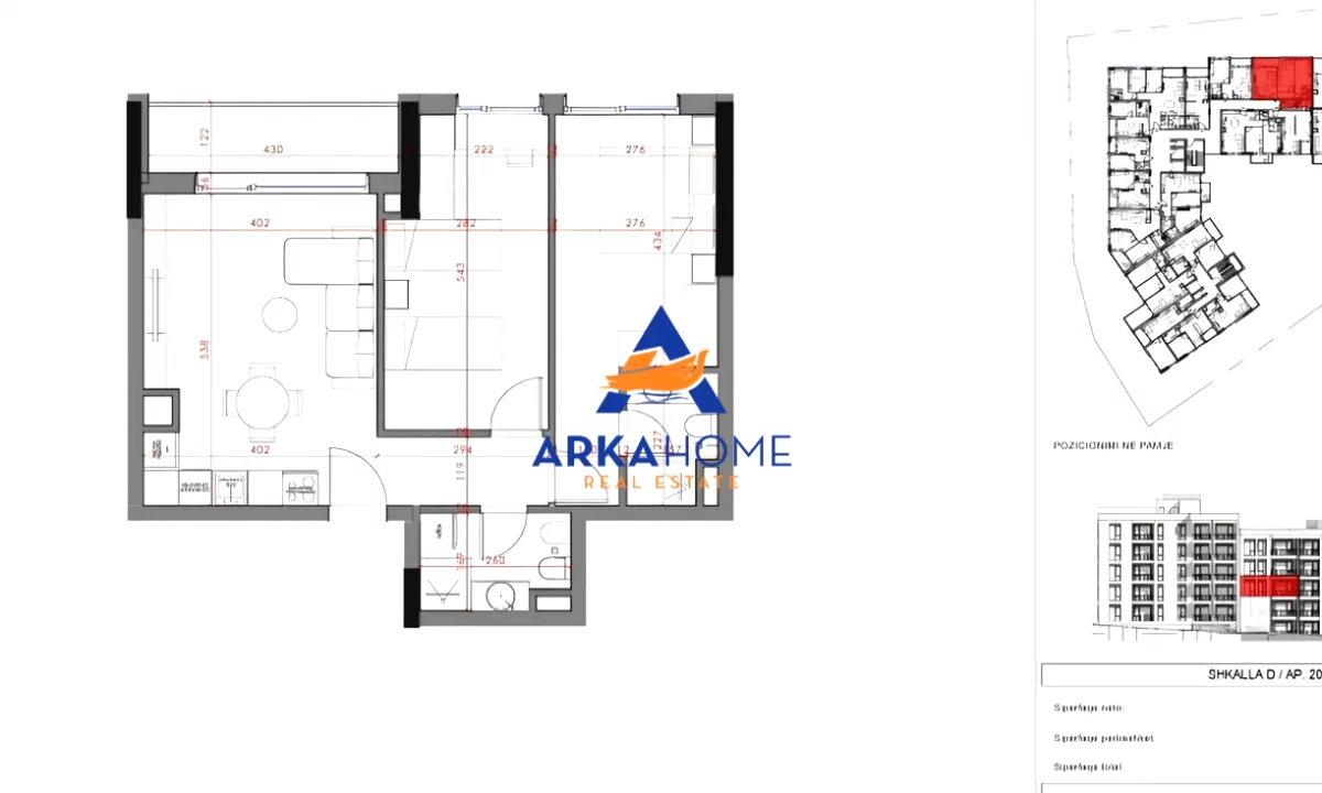 Shtepi ne shitje Apartament ne Tirane, 2+1, Mobilimi Bosh, pa mobiluar, Pagesa 116,000  Euro.