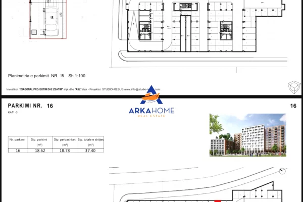 SHITEN 2 GARAZHDE NGA 37M2 "ASL 2" 250000 EURO SECILI