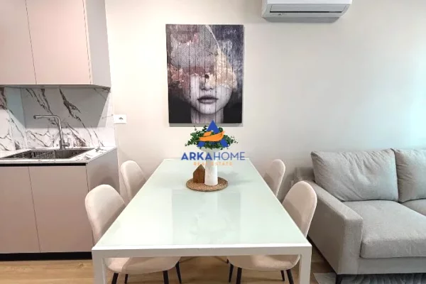 Shtepi me qera Apartament ne Tirane, 1+1, Mobilimi E mobiluar, Pagesa 473  Euro.