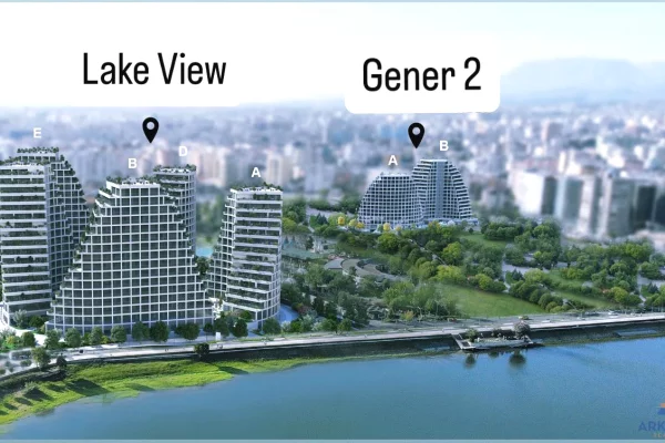 JEPET ME QERA AMBIENT ZYRE+2 POSTE PARKIMI 165M2 “GENER 2, RRUGA E KOSOVARVE" 2500 EURO