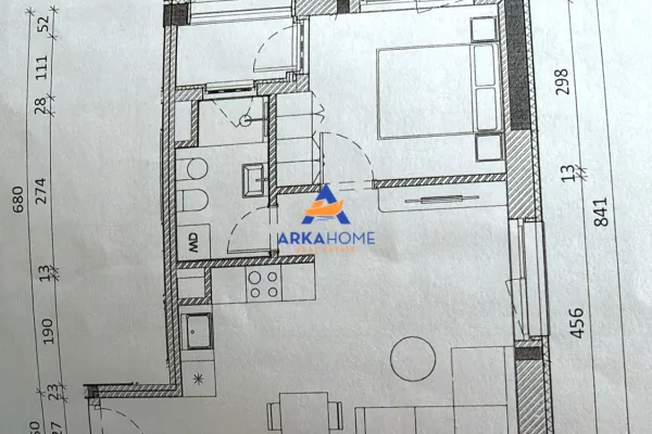 SHITET APARTAMENT 1+1+BALLKON "REZIDENCA KADIU,ALI DEM" 96160 EURO