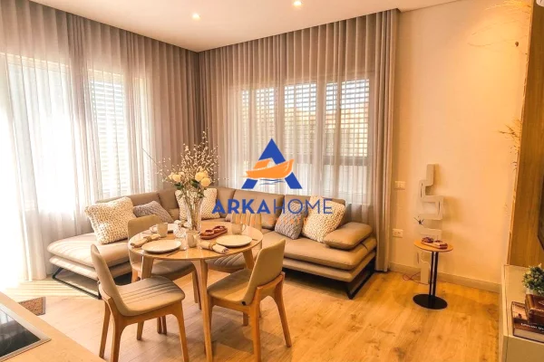 JEPET ME QIRA APARTAMENT 1+1 + VERANDË "KODRA E DIELLIT" 800 EURO