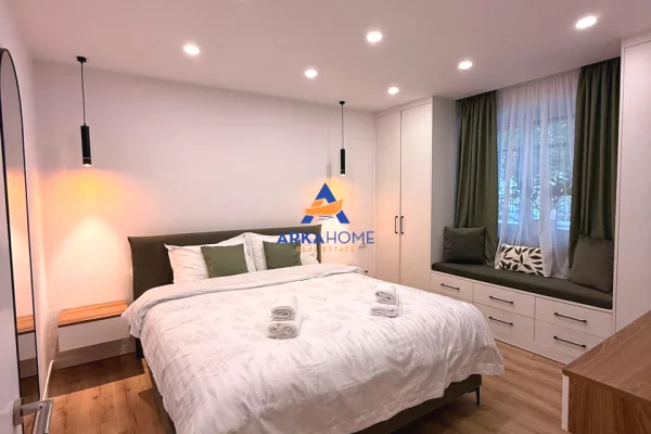 Shtepi me qera Apartament ne Tirane, 1+1, Mobilimi E mobiluar, Pagesa 600  Euro.