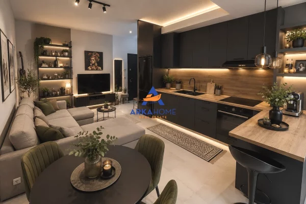 SHITET APARTAMENT 1+1+BALLKON " FRESK " 105.000 EURO