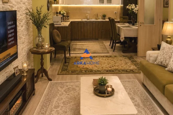 Shtepi ne shitje Apartament ne Tirane, 2+1, Mobilimi E mobiluar, Pagesa 170,000  Euro.