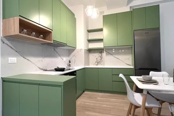 Shtepi me qera Apartament ne Tirane, 1+1, Mobilimi E mobiluar, Pagesa 700  Euro.