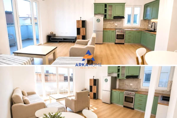 Shtepi me qera Apartament ne Tirane, 2+1, Mobilimi E mobiluar, Pagesa 611  Euro.