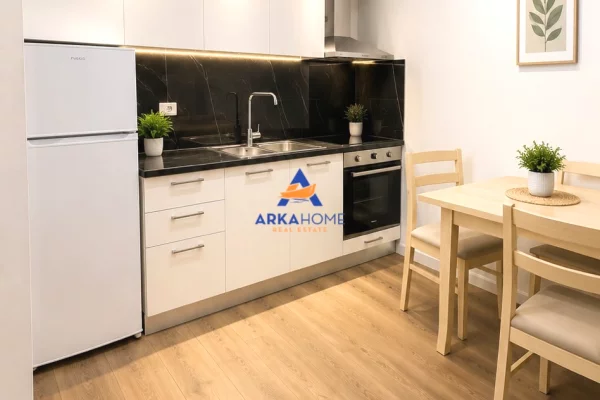 Shtepi me qera Apartament ne Tirane, 1+1, Mobilimi E mobiluar, Pagesa 550  Euro.