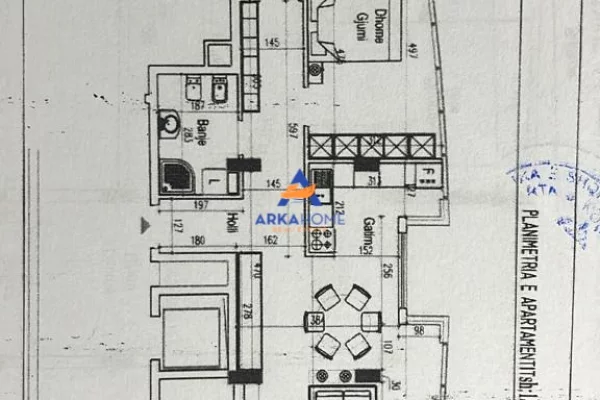 Shtepi ne shitje Apartament ne Tirane, 1+1, Mobilimi E mobiluar, Pagesa 320,000  Euro.