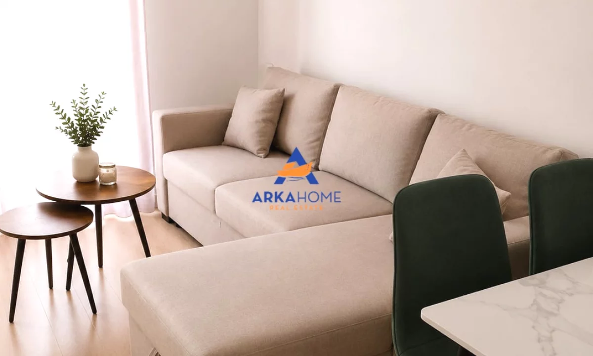 Shtepi me qera Apartament ne Tirane, 1+1, Mobilimi E mobiluar, Pagesa 422  Euro.