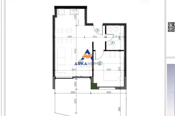 SHITET APARTAMENT 1+1 