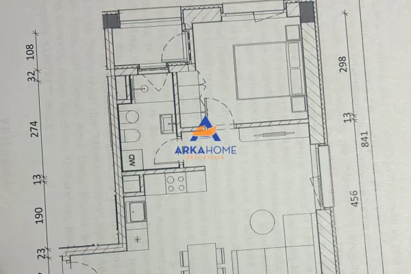 Shtepi ne shitje 1+1 ne Tirane - 99,000 Euro