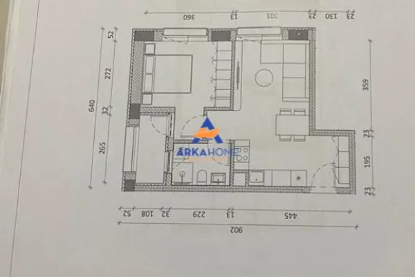 Shtepi ne shitje Apartament ne Tirane, 1+1, Mobilimi E mobiluar, Pagesa 83,400  Euro.