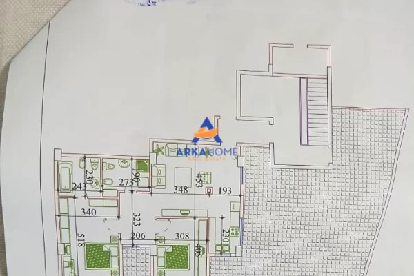 Shtepi ne shitje Apartament ne Tirane, 2+1, Mobilimi Bosh, pa mobiluar, Pagesa 170,000  Euro.
