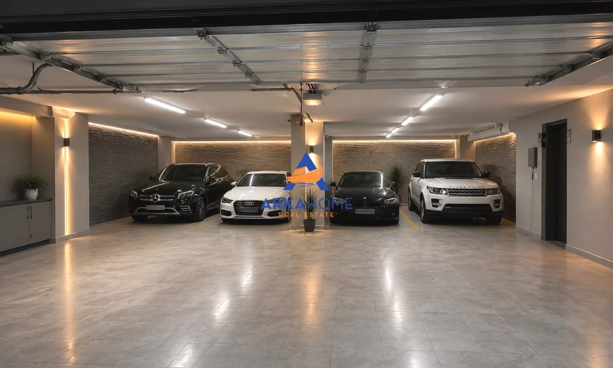 SHITET GARAZH I MBYLLUR 85.5 M2 "RRUGA LLAZI MIHO, PRANE CREDINS BANK" 76.950 EURO
