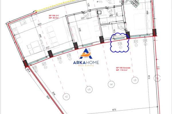Shtepi ne shitje Apartament ne Tirane, 2+1, Mobilimi Bosh, pa mobiluar, Pagesa 211,500  Euro.