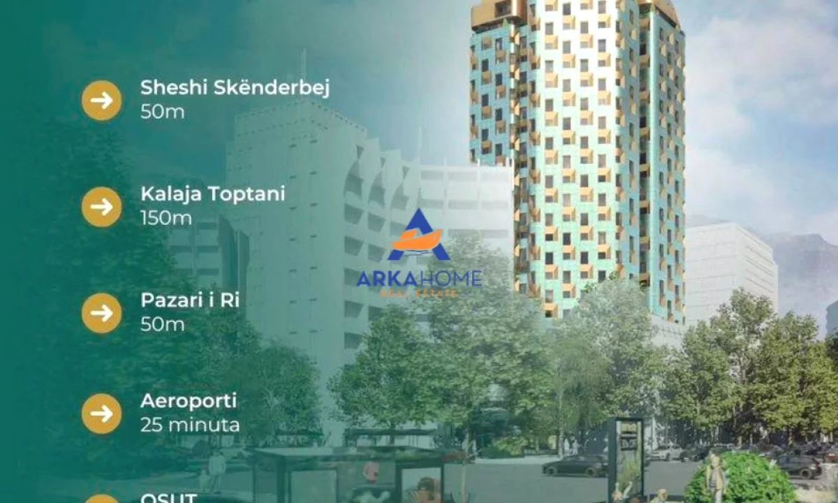 Shtepi ne shitje Apartament ne Tirane, 1+1, Mobilimi Bosh, pa mobiluar, Pagesa 256,020  Euro.