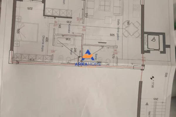 Shtepi ne shitje Apartament ne Tirane, 2+1, Mobilimi E mobiluar, Pagesa 205,000  Euro.