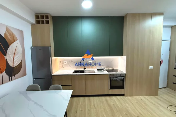 Shtepi me qera Apartament ne Tirane, 1+1, Mobilimi E mobiluar, Pagesa 535  Euro.